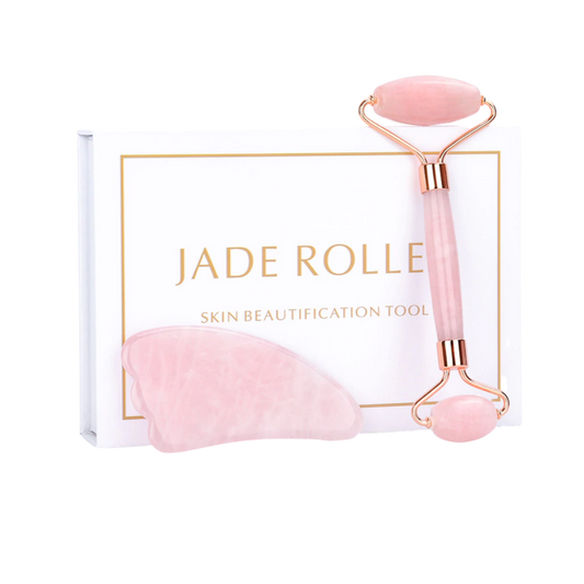 Quartzo Rosa Roller Cabelo de Sereia - Massageador Facial