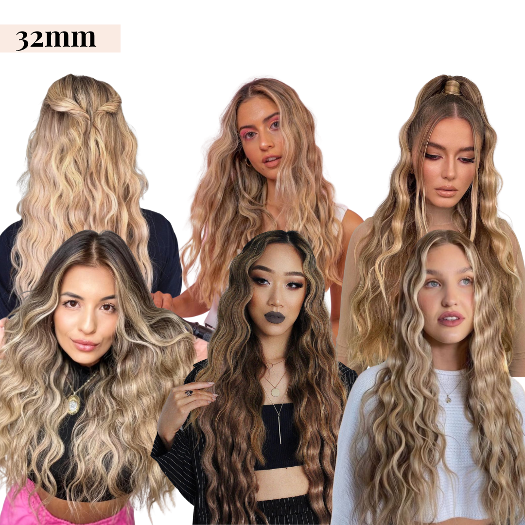 Triondas Cabelo de Sereia Gold 32mm